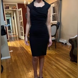 Le Chateau fitted black dress